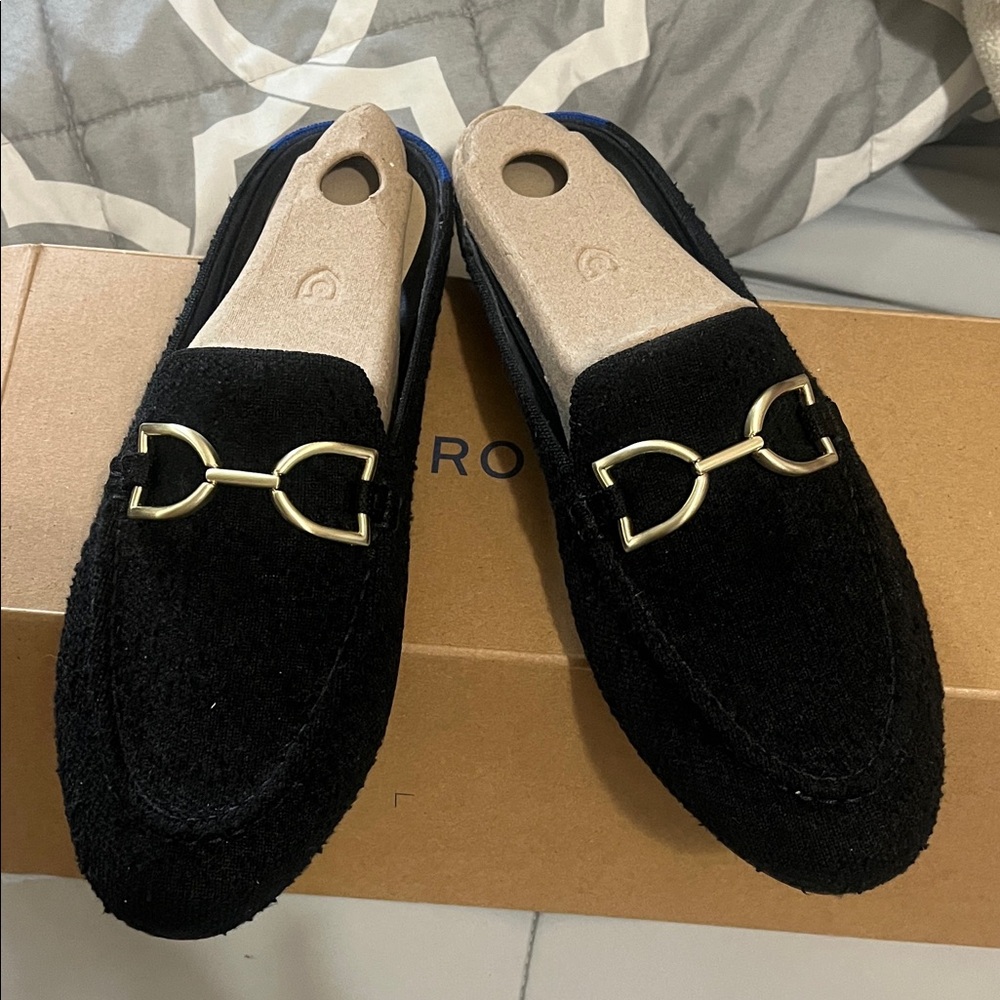 Rothy’s-The Double Bit Loafer Mule-size 7.5